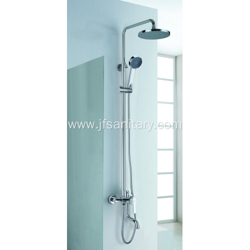 New Round Exposed Shower System With Tub Spout